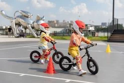 Micro Mobility GB0031 Micro Balance Bike Deluxe Pro Laufrad, Schwarz-Weiß -Kinder Outdoor Verkauf 7630053527204 7