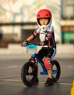 Micro Mobility GB0032 Micro Balance Bike Deluxe Laufrad, Schwarz-Blau -Kinder Outdoor Verkauf 7630053529222 9