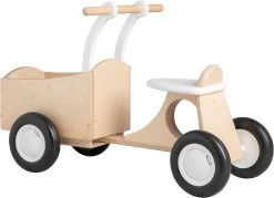 Van Dijk Toys - Bakfiets - Wit -Kinder Outdoor Verkauf achteraanzicht