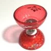 Acrobat - Set Bearing Diabolo Crystal-red + Aluminum Hand Sticks