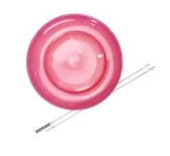 Acrobat Weiches Spinning Teller Mit Hand Stick, Rot