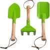 Bigjigs Gartengeräte Holz/Stahl - 3-teilig