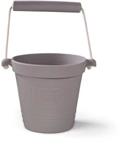 Bigjigs Silikon-Eimer - Steingrau