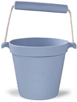 Bigjigs Silikon-Eimer - Taubengrau