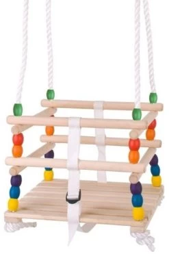 Bigjigs Toys Baby-Holzschaukel