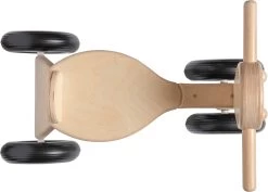 Van Dijk Toys Berken Houten Loopfiets - Naturel -Kinder Outdoor Verkauf bovenaanzicht