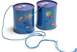 BS Toys BS GA361 Dosentelefon Telefon, Blau