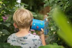 BS Toys BS GA361 Dosentelefon Telefon, Blau -Kinder Outdoor Verkauf bs toys bliktelefoon blauw 1