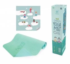 BUKI Eco Kinder-Yogamatte 61 X 150 Cm - Grün