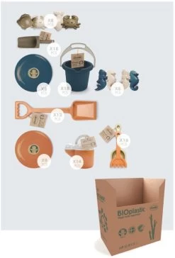 Dantoy Bio Strandset - 110-delig -Kinder Outdoor Verkauf dantoy bio strandset 110 delig 1