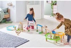 HABA Kullerbü Kugelbahn - Basic Box - Meisterschaftsspielbahn Bergabenteuer