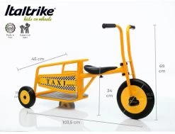 Italtrike Atlantic Tweezits Driewieler Taxi - 3+ -Kinder Outdoor Verkauf italtrike atlantic tweezits driewieler taxi 2