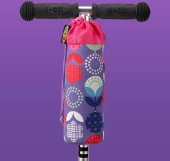 Micro Bottle Holder Purple Flowers