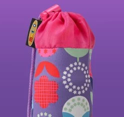 Micro Bottle Holder Purple Flowers -Kinder Outdoor Verkauf micro bottle holder purple flowers 3