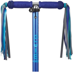 Micro® Dekorative Fransen Für Rollerlenker (Blau (reflektierend))