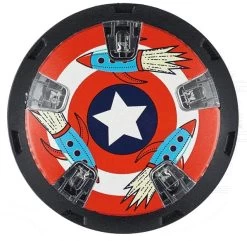 Micro LED Wheel WHIZZERS RAKET