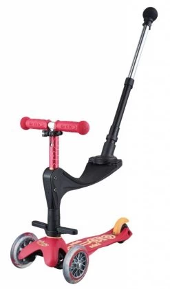 Micro Mini Step Deluxe 3in1 Robijnrood