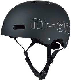 Micro Mobility AC2096BX Kinder Helm, Schwarz