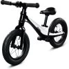 Micro Mobility GB0031 Micro Balance Bike Deluxe Pro Laufrad, Schwarz-Weiß