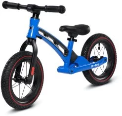 Micro Mobility GB0032 Micro Balance Bike Deluxe Laufrad, Schwarz-Blau