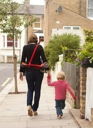 Micro Roller Zubehör Scoot 'n'pull Rosa 3 Micro Roller Zubehör Scoot 'n'pull Rosa – Bild 3