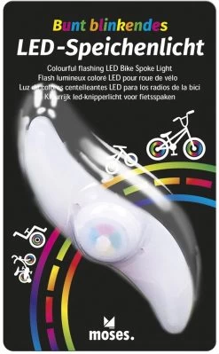 Duracell Moses LED-Speichenleuchte Mit 3 Leuchtmodi