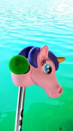 MICRO Scootaheadz Einhorn : Kinder Scooter Zubehör Scooter Einhorn Kopf | Pink Und Lila | Passt An Gängige 2 Und 3 Rädrige RollerFür Kinder -Kinder Outdoor Verkauf scootaheadz einhorn kinder scooter zubehoer scooter einhorn kopf pink und lila passt an gaengige 2 und 3 raedrige rollerfuer kinder 3