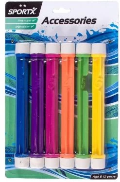 SportX Tauchruten Mehrfarbig - 6 Stück