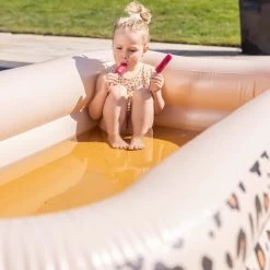 Swim Essentials Aufblasbarer Swimmingpool Panther Print Beige - 211 X 132 X 46 Cm -Kinder Outdoor Verkauf swim essentials aufblasbarer swimmingpool panther print beige 211 x 132 x 46 cm 3
