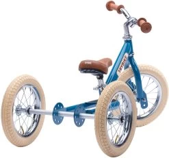 Trybike Laufrad 2-in-1 Steel - Vintage Blau -Kinder Outdoor Verkauf trybike laufrad 2 in 1 steel vintage blau 3