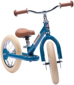 Trybike Laufrad 2-in-1 Steel - Vintage Blau -Kinder Outdoor Verkauf trybike loopfiets 2 in 1 steel vintage blauw 3