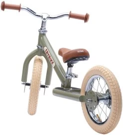 Trybike Laufrad 2-in-1 Steel - Vintage Grün -Kinder Outdoor Verkauf trybike loopfiets 2 in 1 steel vintage groen 4