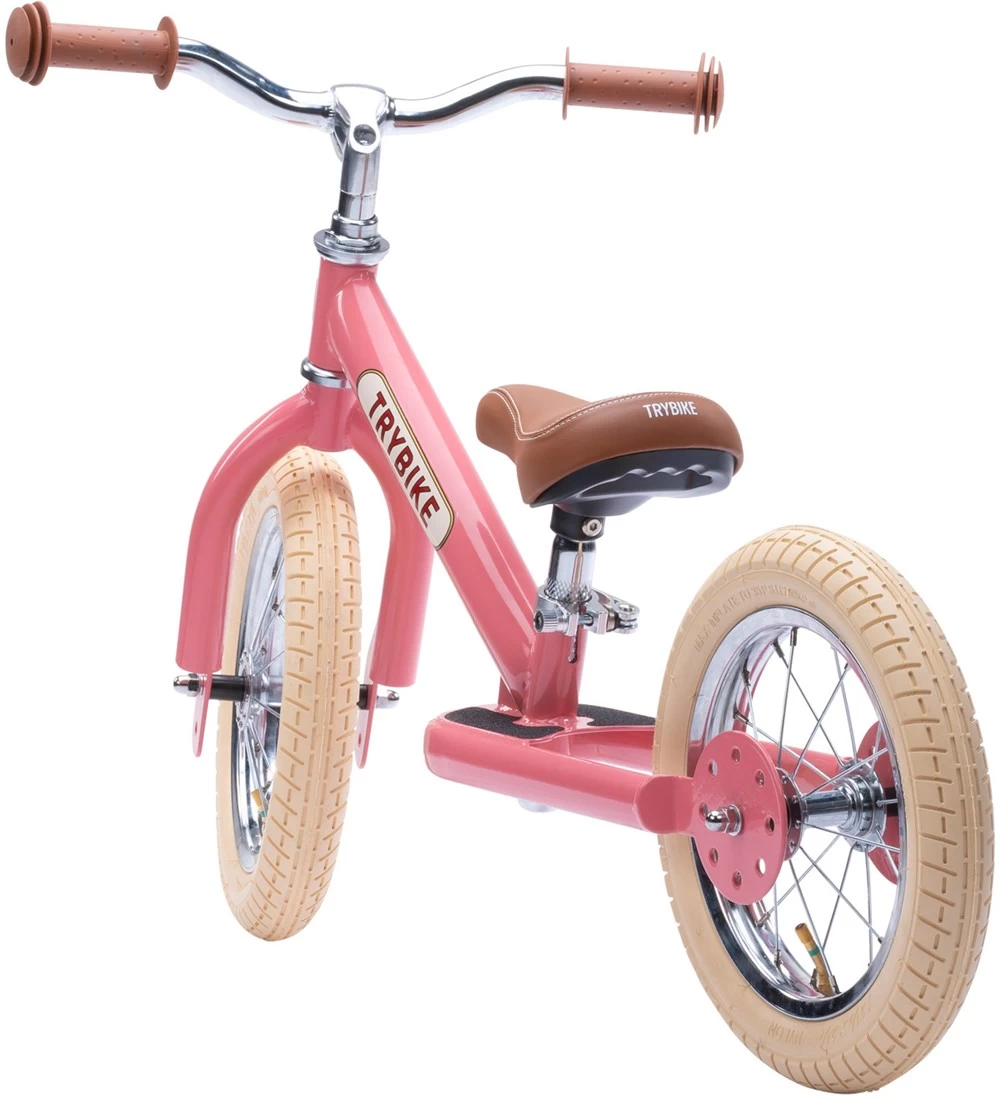 Trybike Laufrad 2-in-1 Steel - Vintage Rosa 7 Trybike Laufrad 2-in-1 Steel - Vintage Rosa – Bild 7