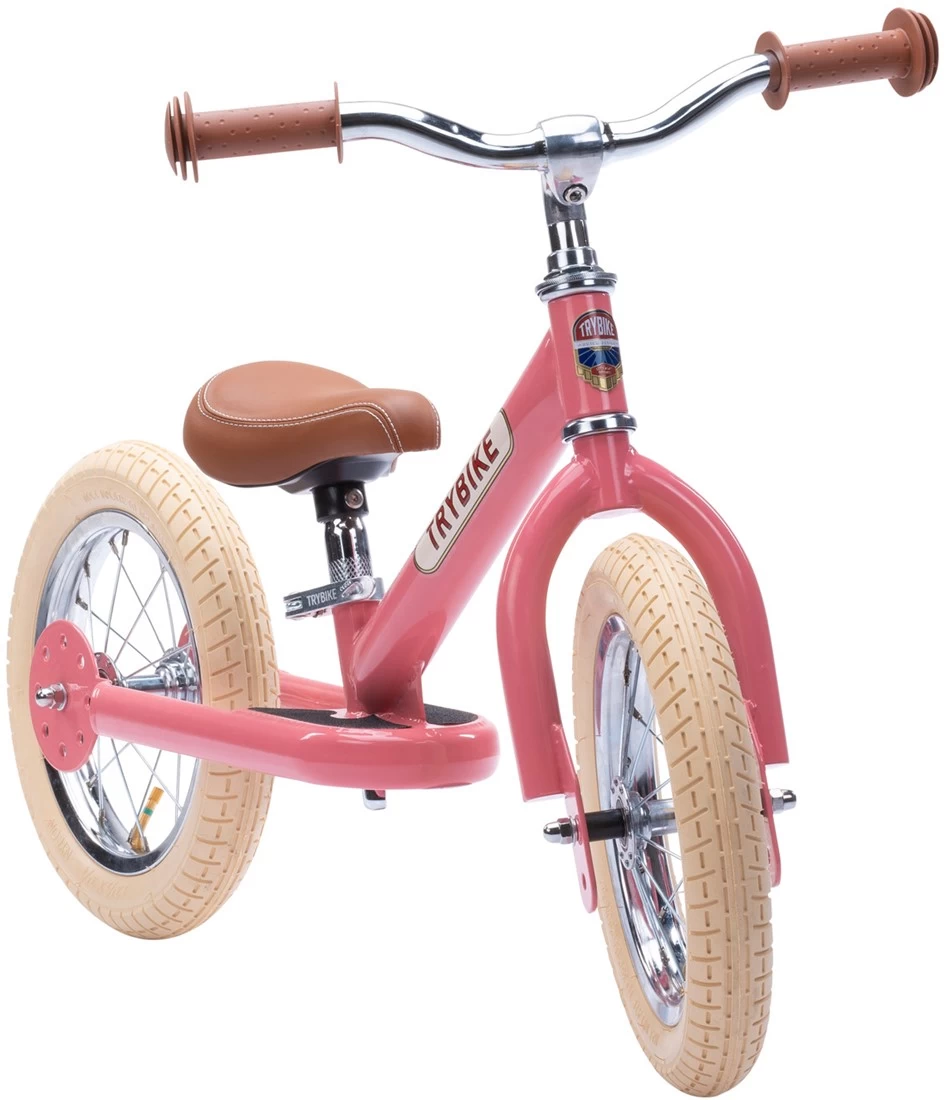 Trybike Laufrad 2-in-1 Steel - Vintage Rosa 8 Trybike Laufrad 2-in-1 Steel - Vintage Rosa – Bild 8