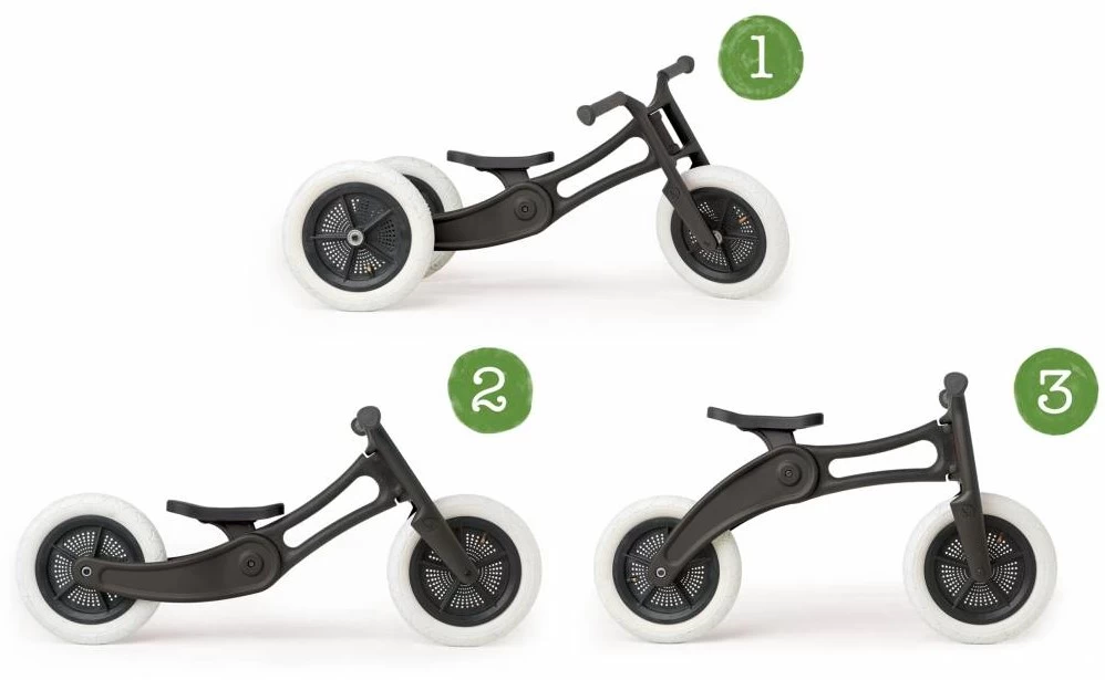 Wishbonebike Laufrad Recycled 3-in-1 - Paisley 2 Wishbonebike Laufrad Recycled 3-in-1 - Paisley – Bild 2